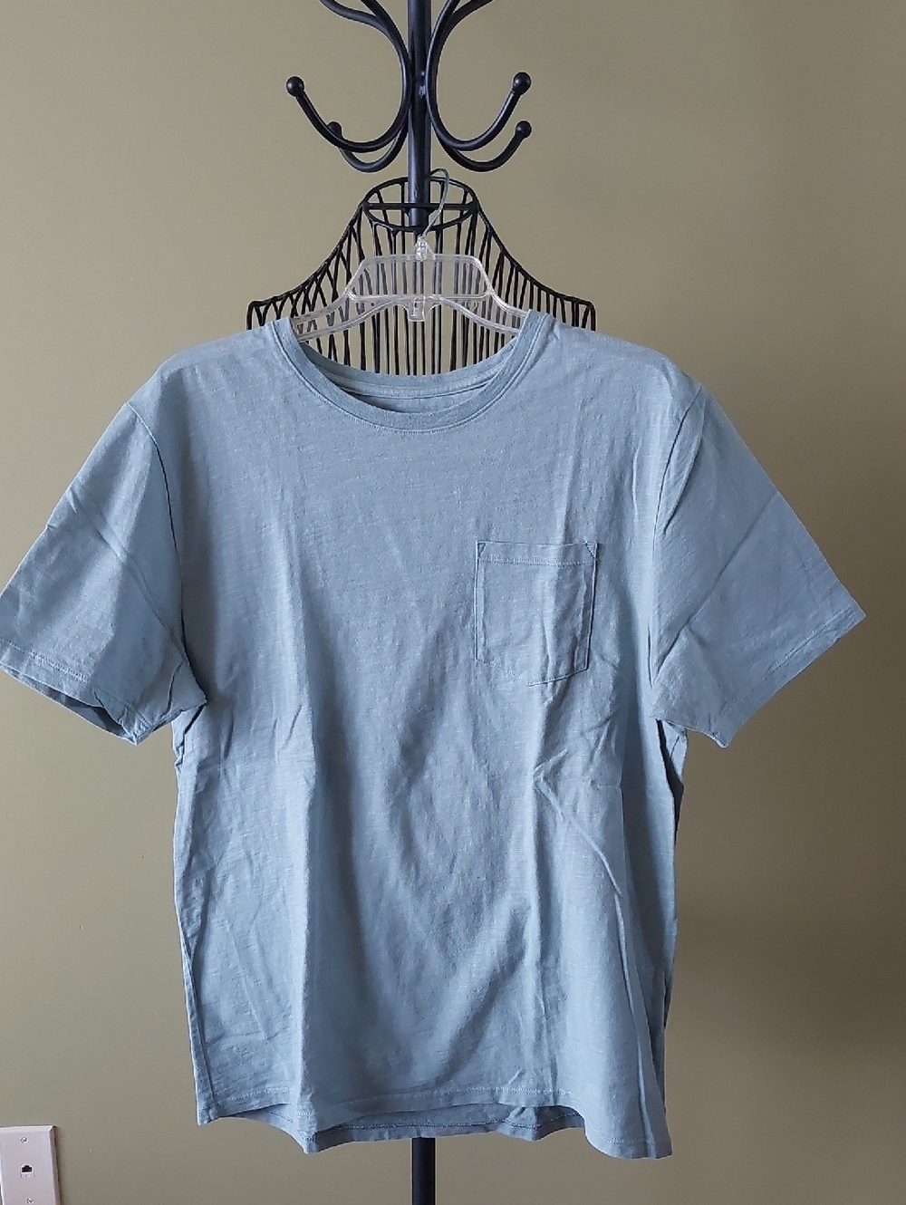 Men's Light Green Short Sleeve Tee